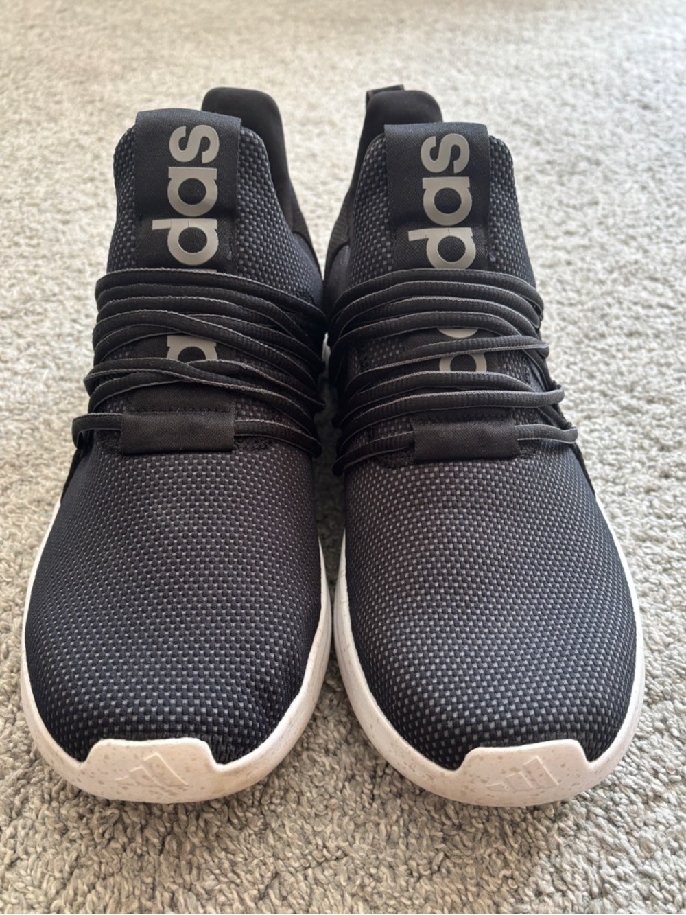 Adidas Men’s Black Lite Racer Adapt 7.0 Shoe - Men’s Size 13 - Picture 2 of 7